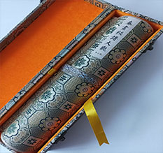 顺庆书画装裱案例